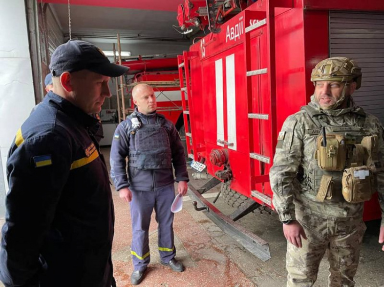 В Авдіївці призначили нового керівника міського загону ДСНС