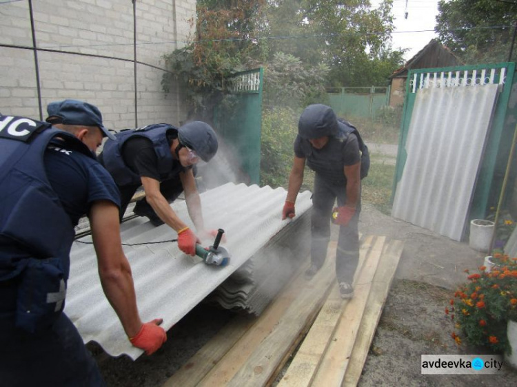 Восстановление Авдеевки: растет число отремонтированных домов (ФОТО)