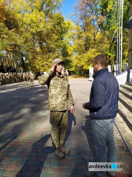 Авдіївка урочисто відзначила День захисника України (ФОТОРЕПОРТАЖ)