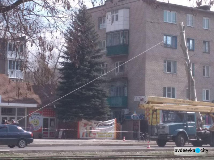 Авдеевка: внешний вид центрального проспекта меняется на глазах (ФОТОФАКТ)