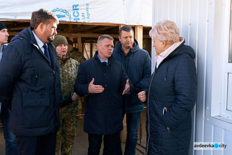 Еще один КПВВ в Донецкой области начали приводить в порядок (ФОТО)