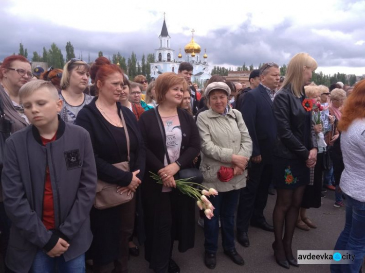 В Авдеевке прошли памятные мероприятия ко  Дню Победы (ФОТОРЕПОРТАЖ)