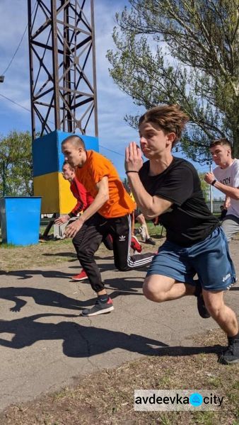 В Авдіївці відбувся міський легкоатлетичний пробіг з нагоди Дня Перемоги