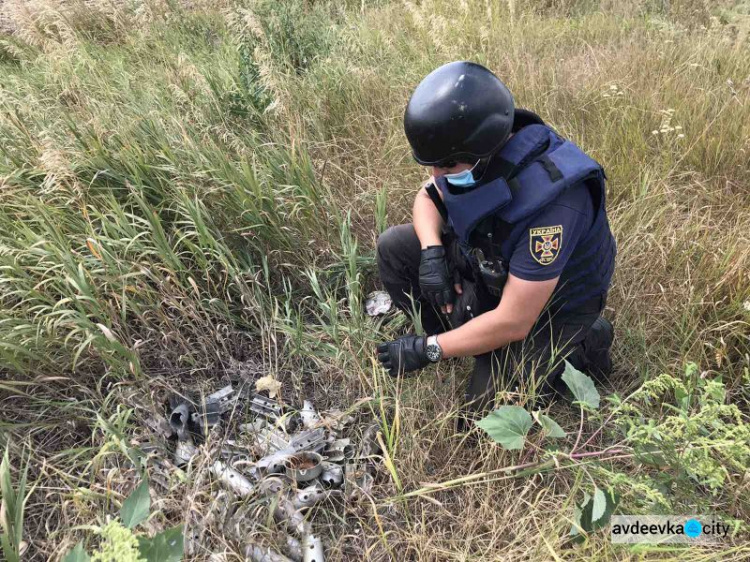 В Ясиноватском районе изъяли 4 взрывоопасных предмета