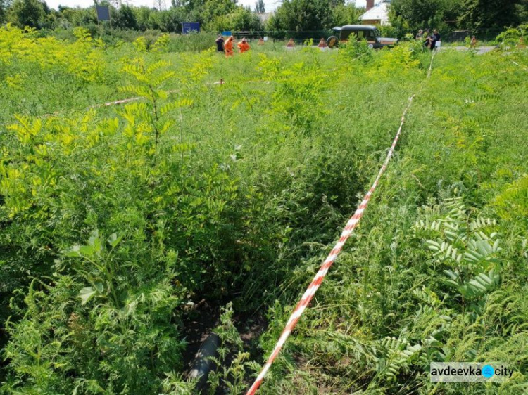 Угроза подтвердилась: в КПВВ «Майорское» нашли взрывоопасный предмет: ДОПОЛНЕНО + ФОТО