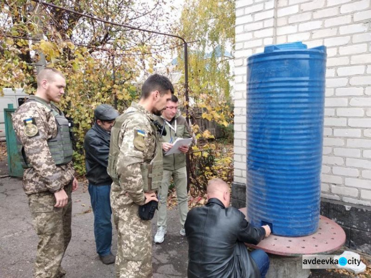 Авдеевские «симики» помогли жителям прифронтовых поселков