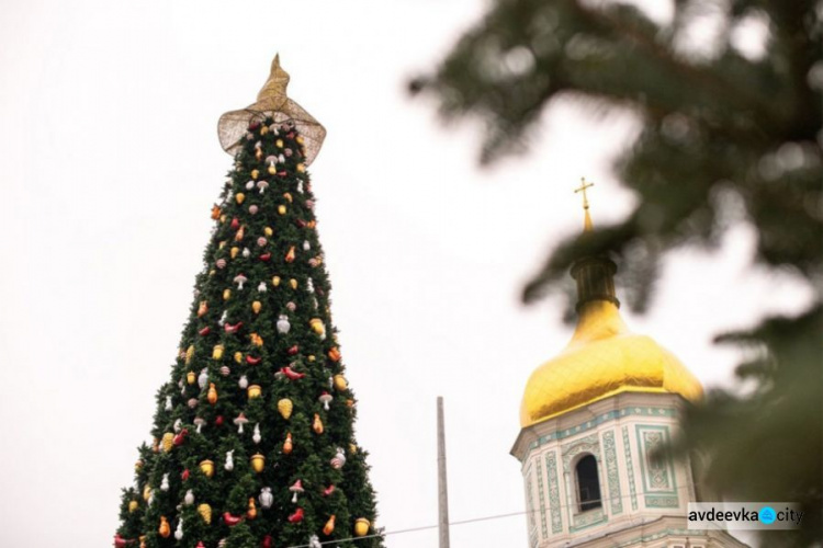 Как будут выглядеть новогодние елки в городах Украины