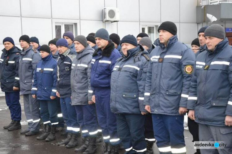 В Авдеевку прибыл «десант» сумских спасателей: фоторепортаж