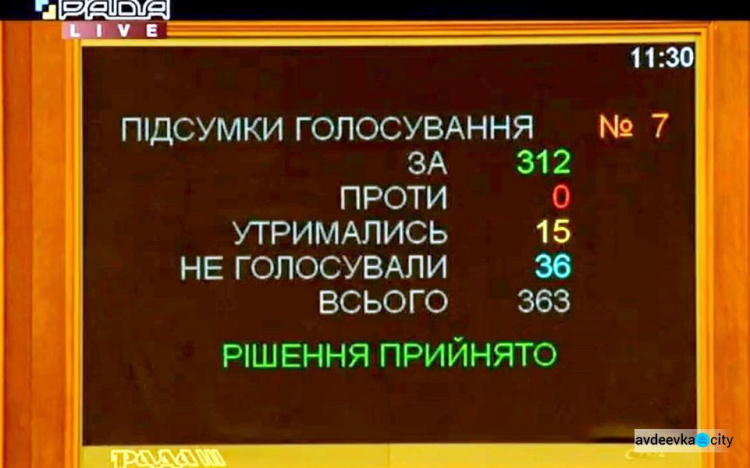 Депутаты обратились в Кабмин за решением проблемы водоснабжения Донецкой области