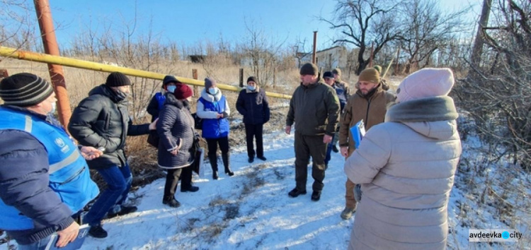 В Авдіївці обстежили зруйноване житло