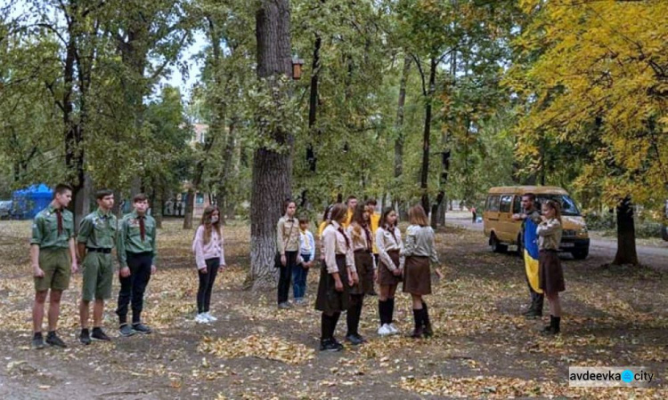 У авдеевских пластунов побывали в гостях «Сапсаны» из Василькова